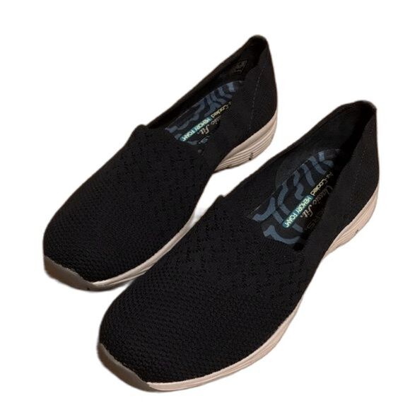 Skechers Seager classic fit Knit Slip-on shoes Loafer size 9 - Picture 1 of 9